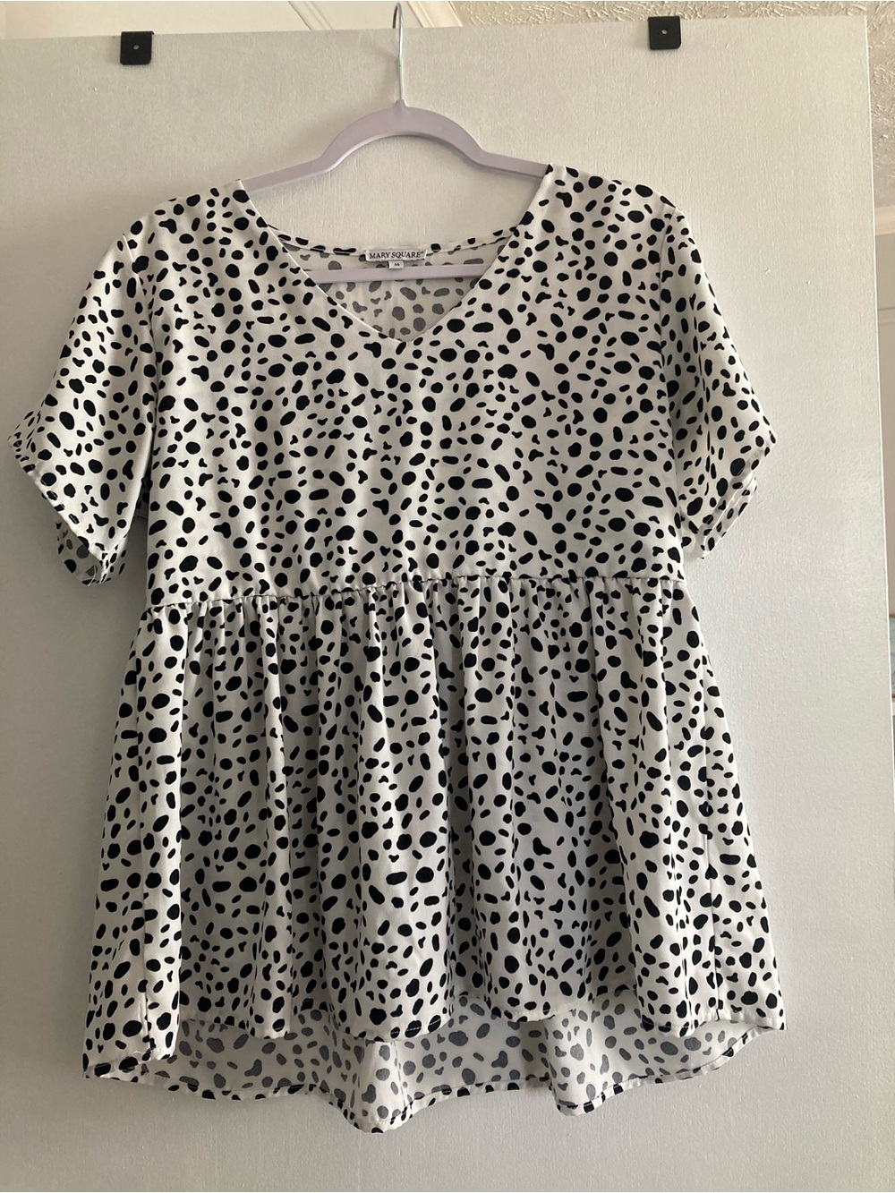 Animal print blouse